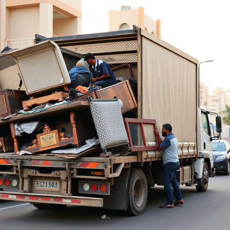 Junk pickup and household waste removal